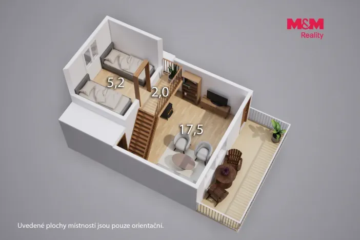 Prodej chaty, Povrly, 34 m2