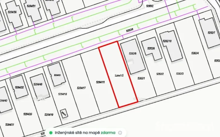 Prodej pozemku pro bydlení, Cvrčovice, 726 m2