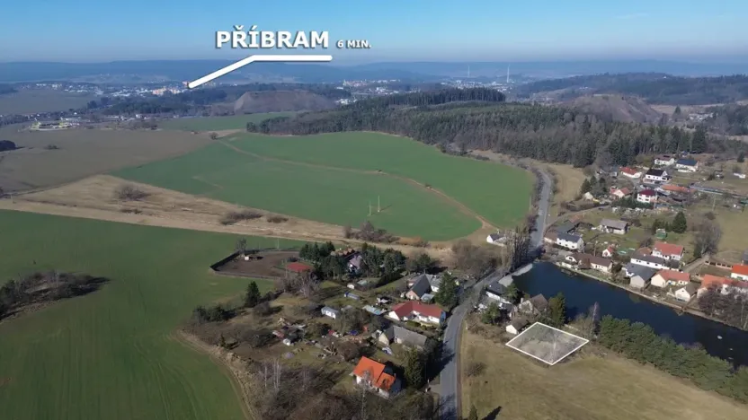 Prodej pozemku pro bydlení, Příbram - Jerusalem, 1165 m2