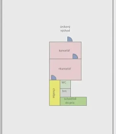 Pronájem výrobních prostor, Praha - Běchovice, Podnikatelská, 595 m2