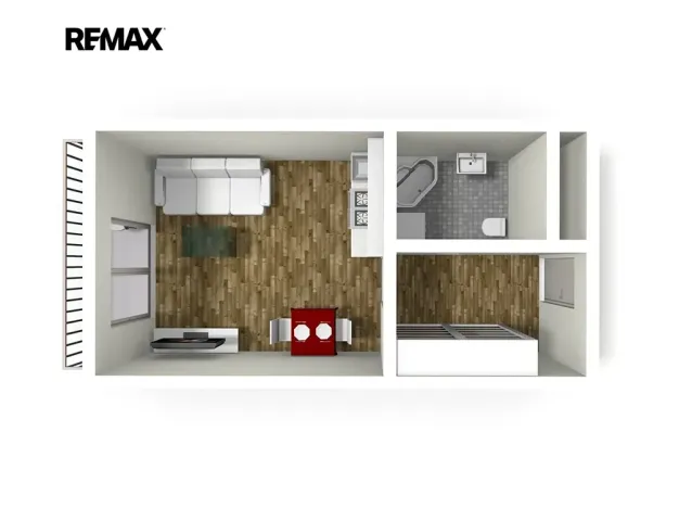 Pronájem bytu 1+kk, Plzeň, Sladová, 26 m2