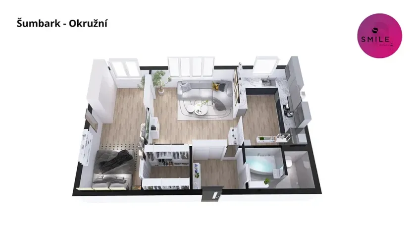 Prodej bytu 2+1, Havířov, Okružní, 45 m2