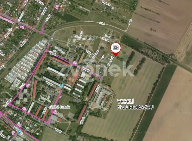Prodej pozemku pro bydlení, Veselí nad Moravou, Topolová, 598 m2