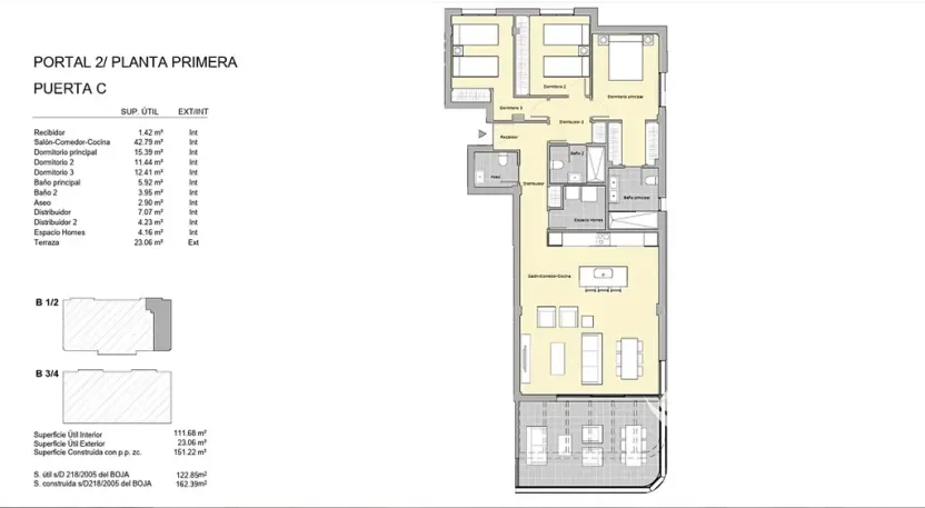 Prodej bytu 4+kk, Estepona, Španělsko, 111 m2