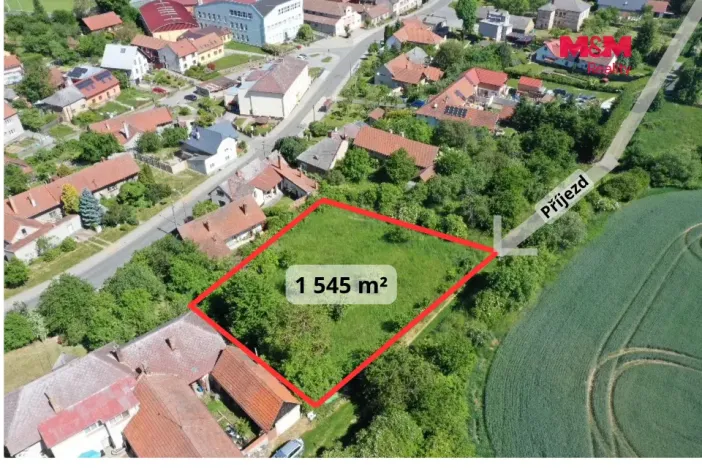 Prodej pozemku pro bydlení, Přemyslovice, 1545 m2