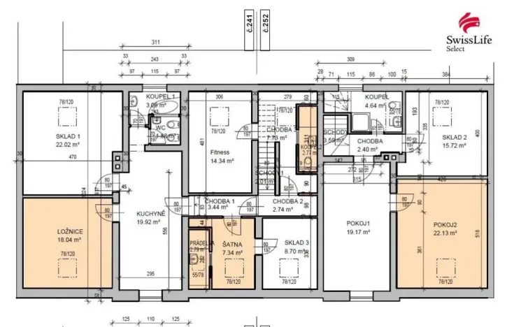 Prodej vícegeneračního domu, Telč - Telč-Podolí, Tyršova, 432 m2
