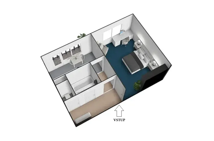 Prodej bytu 1+1, Brno, Nejedlého, 38 m2