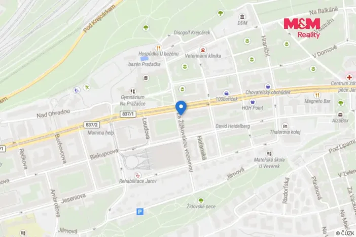 Prodej bytu 1+kk, Praha - Žižkov, Za žižkovskou vozovnou, 43 m2