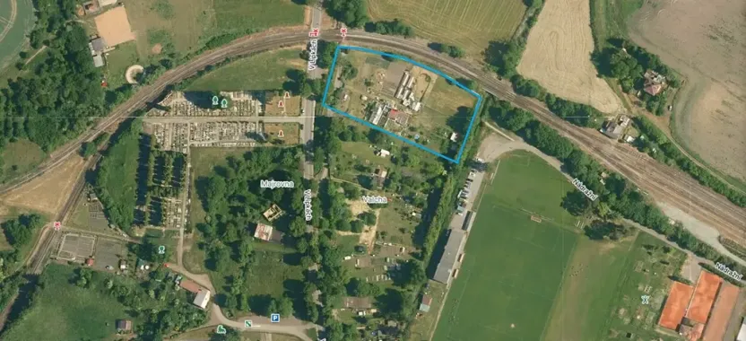 Pronájem zahrady, Dolní Bousov, 500 m2