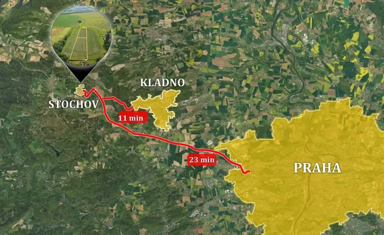 Prodej pozemku pro bydlení, Stochov, 9454 m2