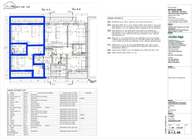 Prodej bytu 2+kk, Praha - Michle, Psárská, 79 m2