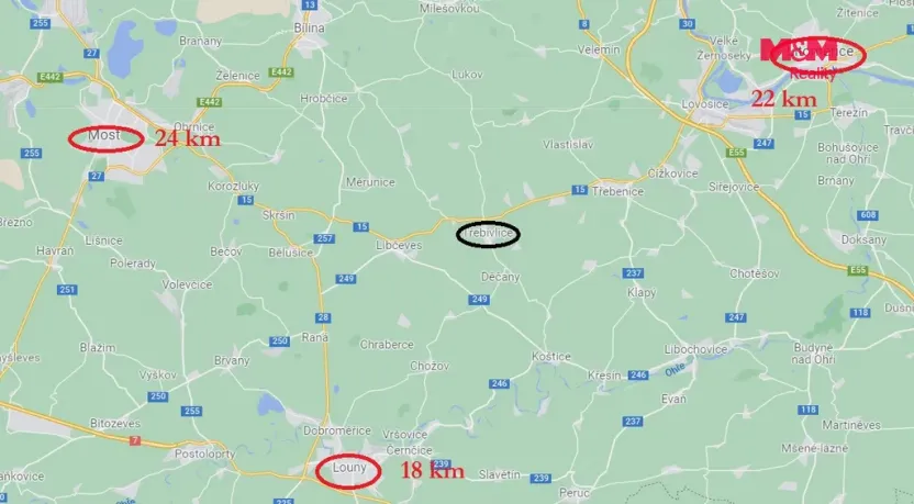 Prodej pozemku pro bydlení, Třebívlice, 1157 m2