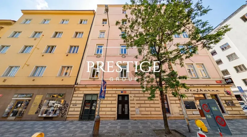 Pronájem bytu 2+kk, Praha - Holešovice, Veletržní, 42 m2