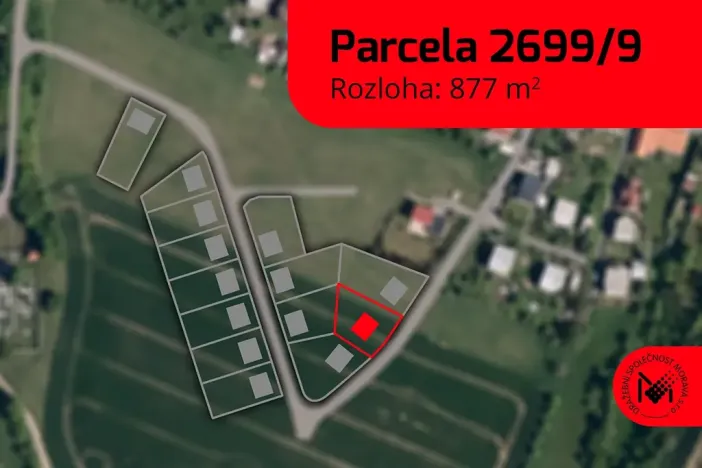 Prodej pozemku pro bydlení, Želechovice nad Dřevnicí, Pod Stráží, 877 m2