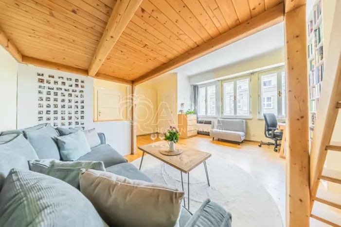 Prodej bytu 1+kk, Praha - Bubeneč, Kyjevská, 39 m2