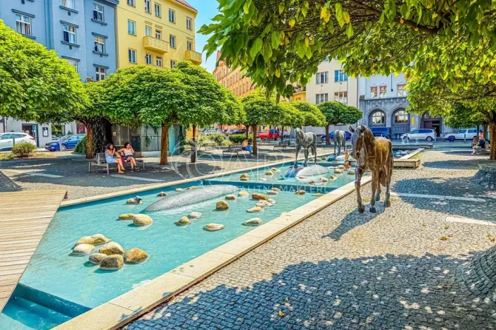 Prodej bytu 1+kk, Praha - Bubeneč, Kyjevská, 39 m2