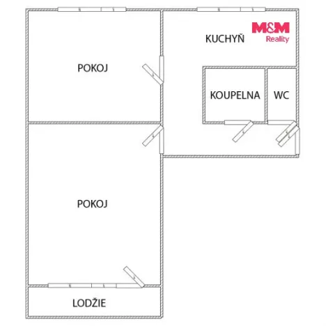 Prodej bytu 2+1, Karviná - Ráj, Olbrachtova, 54 m2