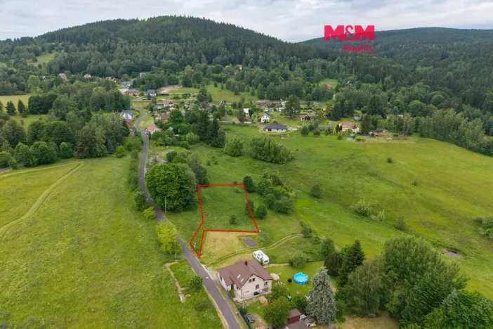 Prodej pozemku pro bydlení, Rotava, Sklenský vrch, 1356 m2