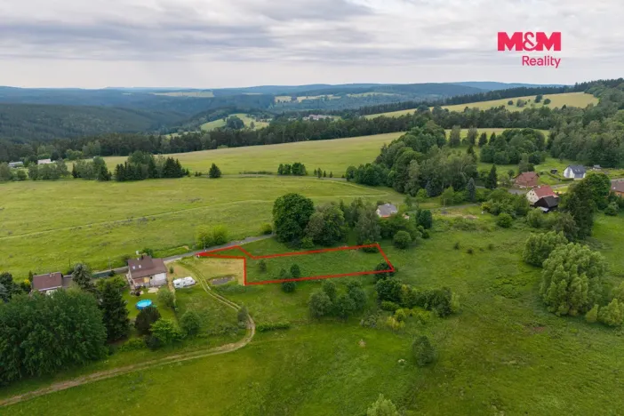 Prodej pozemku pro bydlení, Rotava, Sklenský vrch, 1356 m2