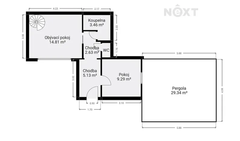 Prodej rodinného domu, Černá u Bohdanče, 258 m2