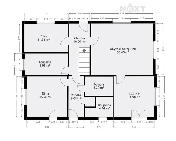 Prodej rodinného domu, Dolní Branná, 227 m2