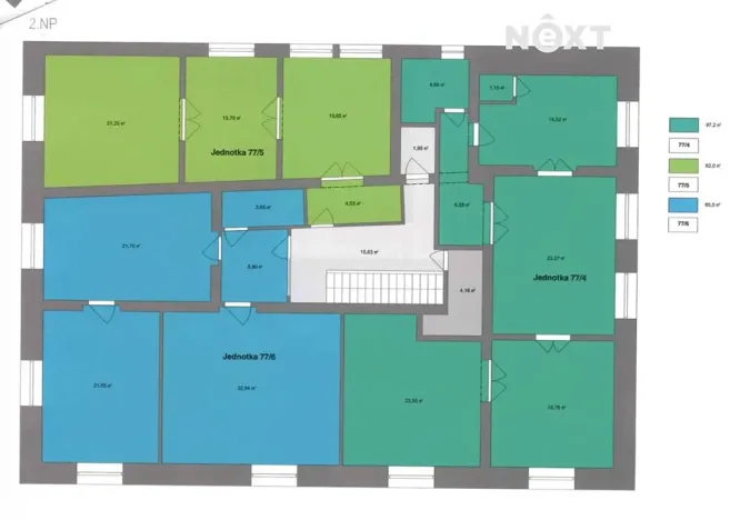 Prodej činžovního domu, Benátky nad Jizerou, Vaněčkova, 660 m2