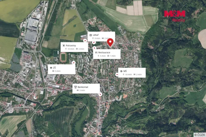 Prodej bytu 3+1, Nové Město nad Metují, Sadová, 67 m2