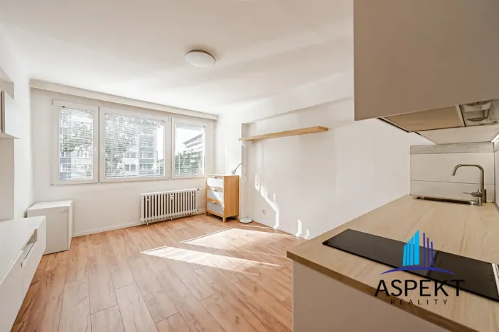 Pronájem bytu 1+kk, Praha - Vokovice, Evropská, 24 m2