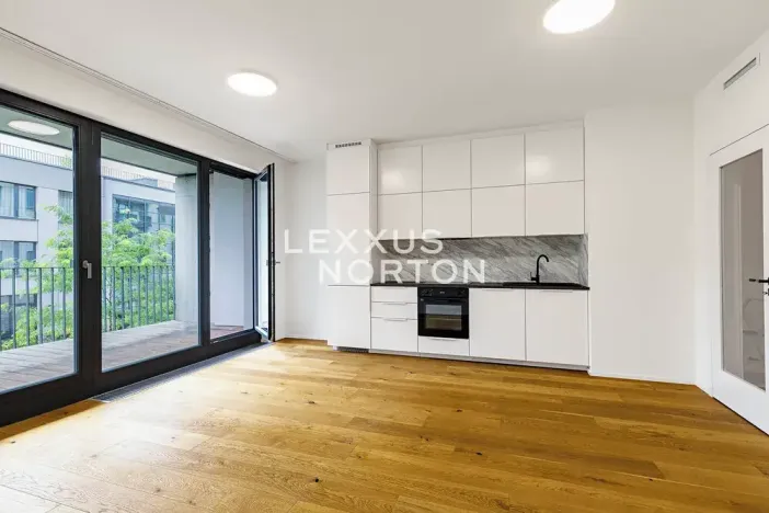 Pronájem bytu 2+kk, Praha - Smíchov, Grafická, 56 m2