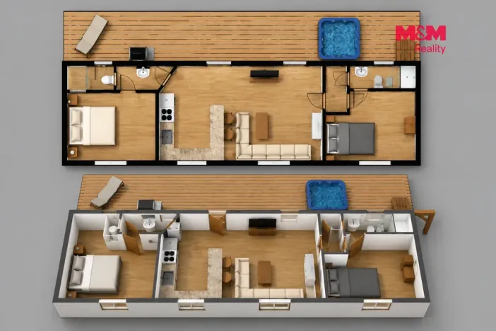 Prodej chaty, Nepoměřice, 40 m2