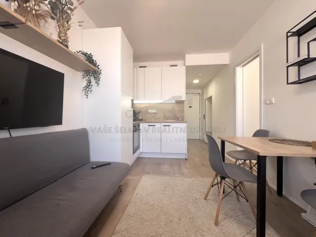 Pronájem bytu 2+kk, Praha - Smíchov, Plzeňská, 25 m2