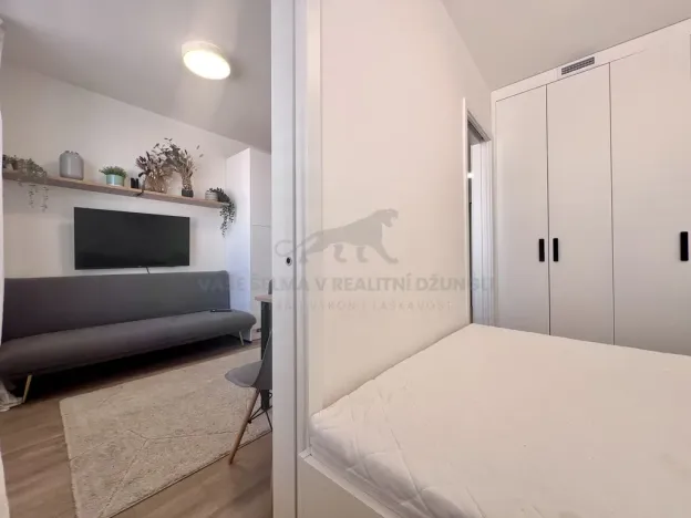 Pronájem bytu 2+kk, Praha - Smíchov, Plzeňská, 25 m2