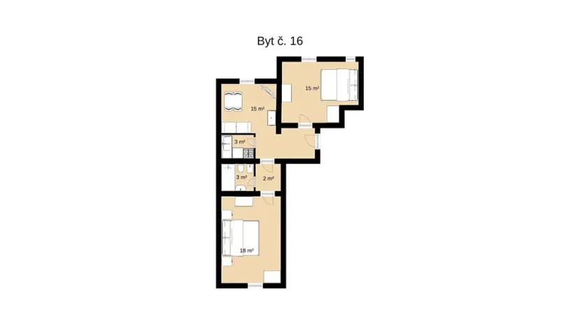 Pronájem bytu 3+kk, Praha - Vyšehrad, Hostivítova, 56 m2
