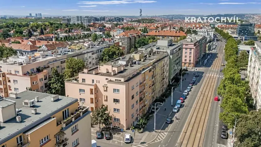 Prodej bytu 2+kk, Praha - Žižkov, Hartigova, 49 m2