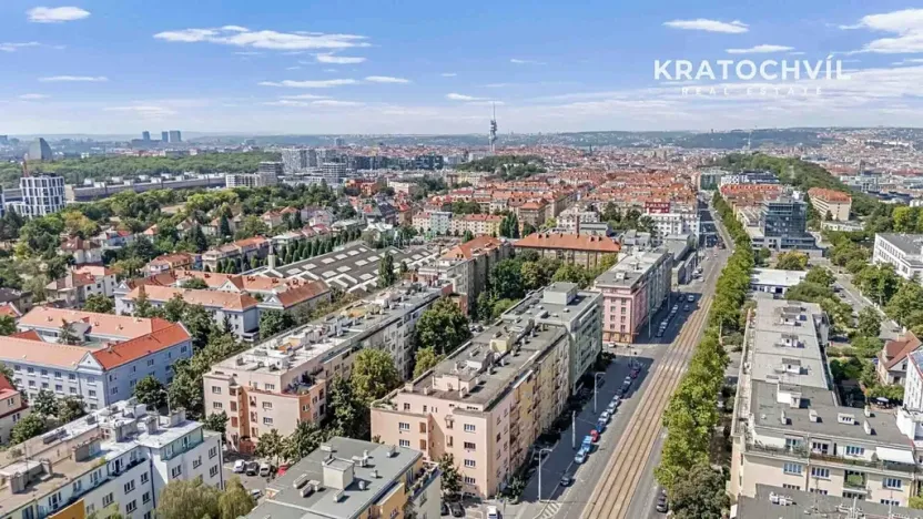 Prodej bytu 2+kk, Praha - Žižkov, Hartigova, 49 m2