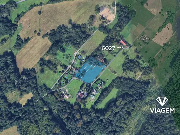Prodej podílu zahrady, Doubrava, 4394 m2