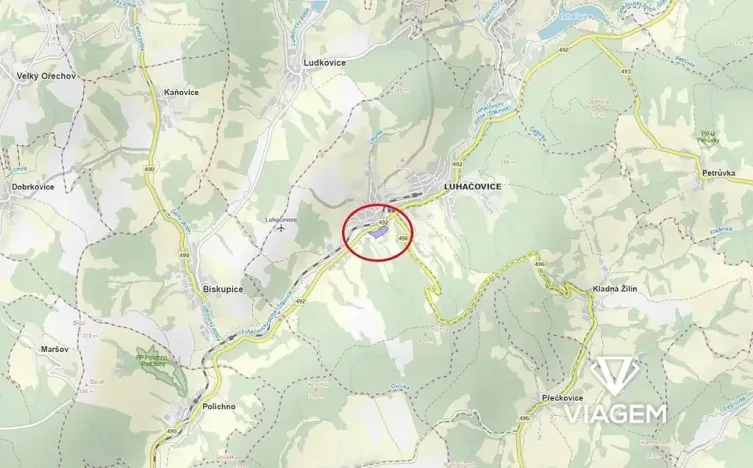 Prodej podílu pozemku pro bydlení, Luhačovice, 5177 m2