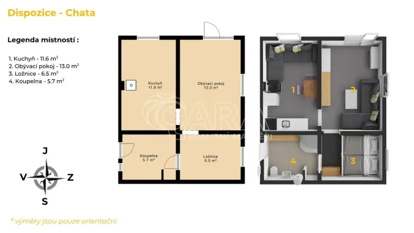 Prodej pozemku pro bydlení, Nový Jáchymov, Kunova, 714 m2