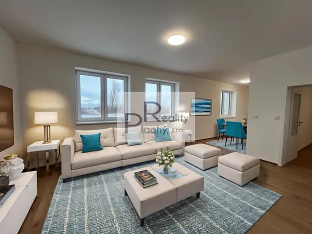Prodej bytu 2+kk, Hevlín, 73 m2