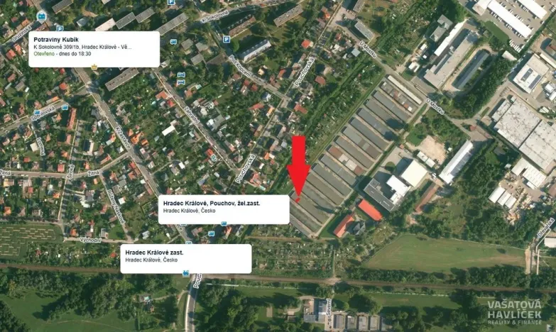 Prodej garáže, Hradec Králové, 17 m2