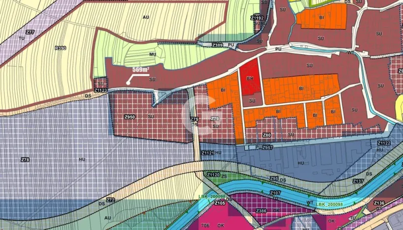 Prodej pozemku pro bydlení, Zlín - Louky, Zadní luhy, 569 m2