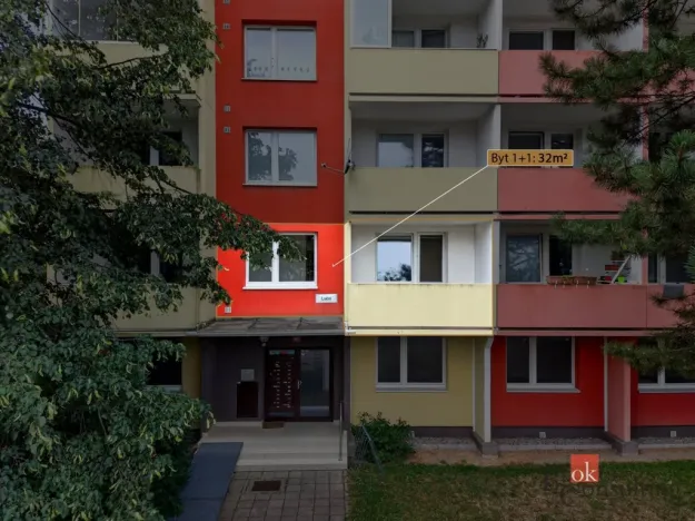 Prodej bytu 1+1, Otrokovice - Kvítkovice, Luční, 33 m2