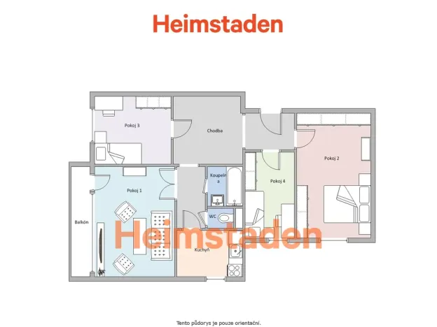 Pronájem bytu 4+1, Karviná - Nové Město, Závodní, 84 m2