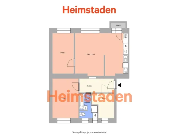 Pronájem bytu 3+kk, Havířov - Šumbark, Dukelská, 72 m2