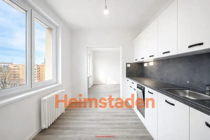 Pronájem bytu 2+1, Ostrava - Poruba, Jilemnického náměstí, 52 m2