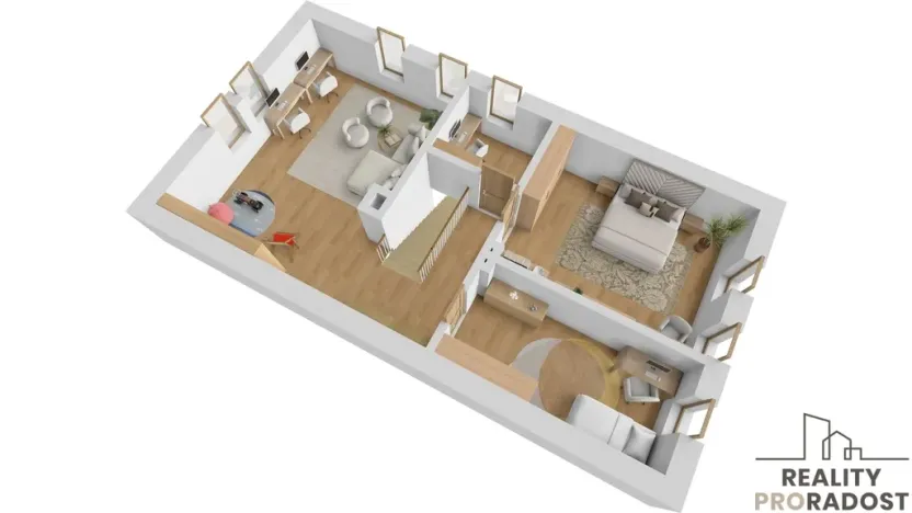 Prodej rodinného domu, Olbramice, Malá strana, 150 m2