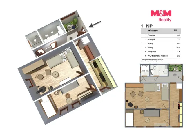 Prodej chaty, Kaliště - Poddubí, Skokanovo, 40 m2