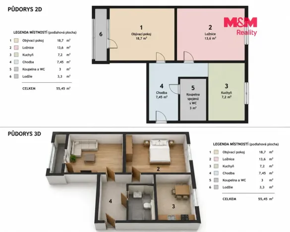 Prodej bytu 2+1, Karviná, Ciolkovského, 55 m2