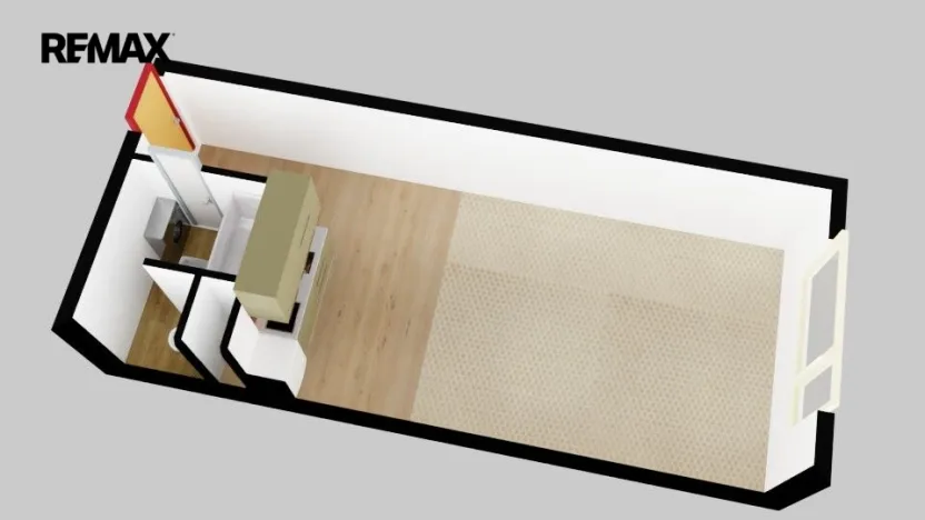Pronájem bytu 1+kk, Hradec Králové - Nový Hradec Králové, třída Edvarda Beneše, 30 m2