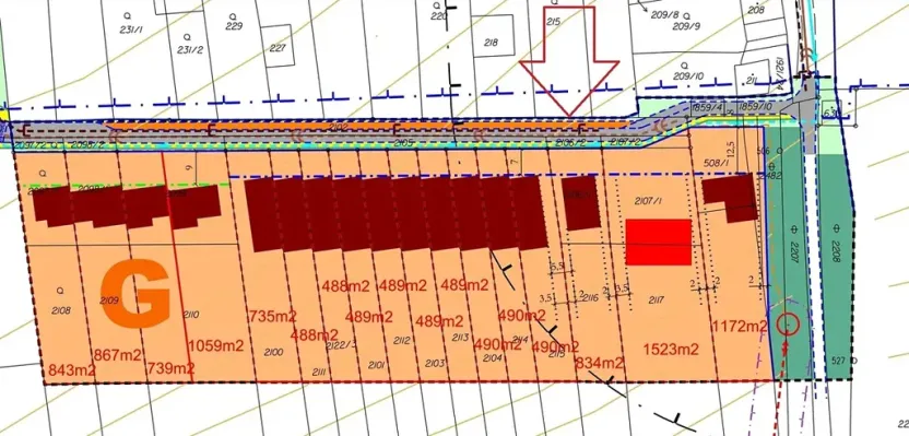 Prodej pozemku pro bydlení, Dolní Věstonice, 834 m2